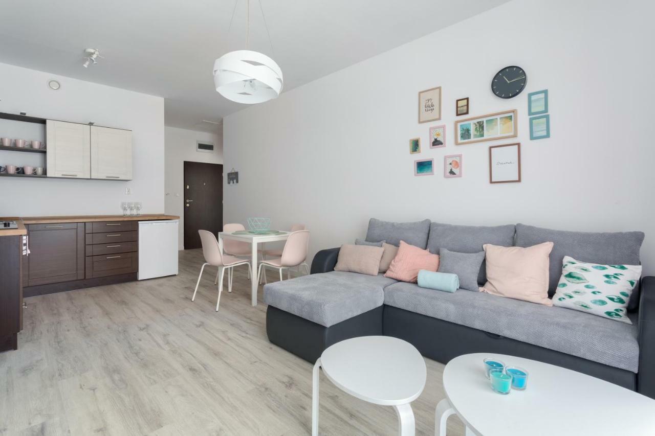 Apartament Kolorowy Przy Plazy Giżycko Esterno foto